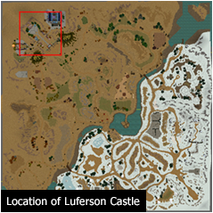 Location of Luferson Castle